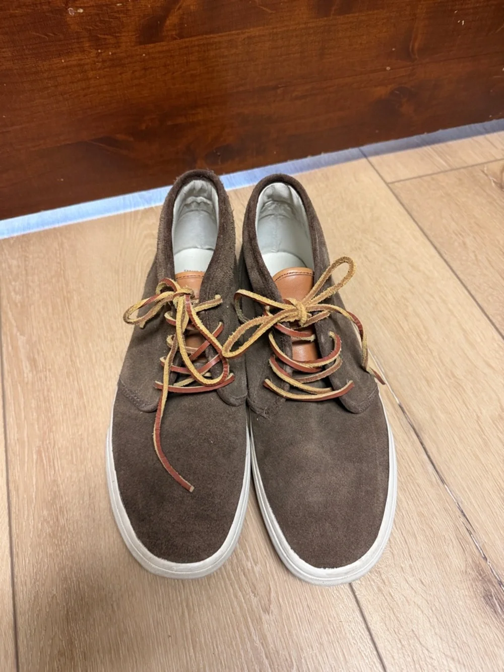 Polo by Ralph Lauren Brown Suede Chukka Sneakers
